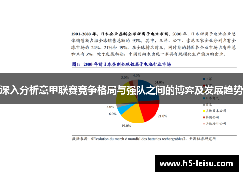 深入分析意甲联赛竞争格局与强队之间的博弈及发展趋势