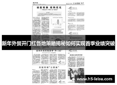 新年外贸开门红各地策略揭秘如何实现首季业绩突破