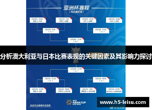 分析澳大利亚与日本比赛表现的关键因素及其影响力探讨